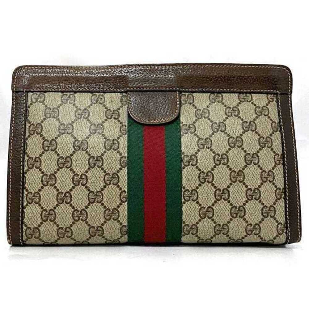 Gucci PARFUMS Brown GG Shoulder Red Sherry Handbag Beige All Bag Green Clutch